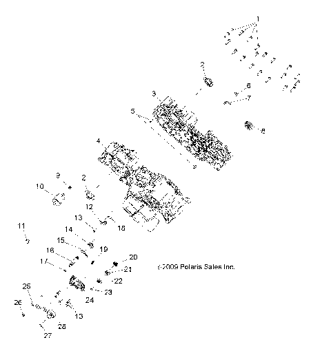 DRIVE TRAIN, MAIN GEARCASE - R10RH45AG/AH/AR (49RGRGEARCASE10450)