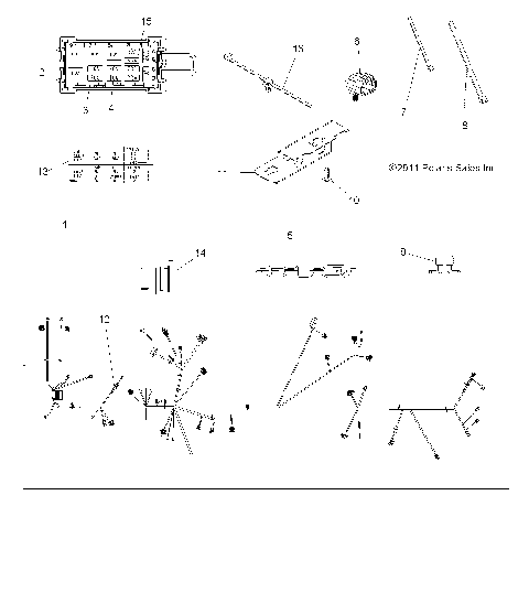 ELECTRICAL, HARNESS - A13ZN8EFK/EFN (49ATVHARNESS13SP850F)