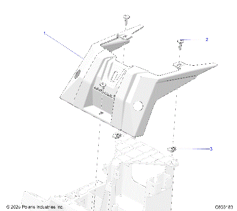 BODY, TANK TRIM - S26AJE9FSL/AJN9FSL/FSM(C603183)