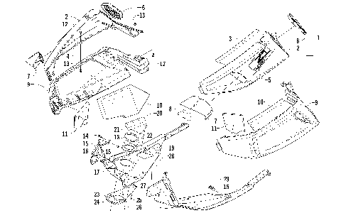SKID PLATE AND SIDE PANEL ASSEMBLY [93784]