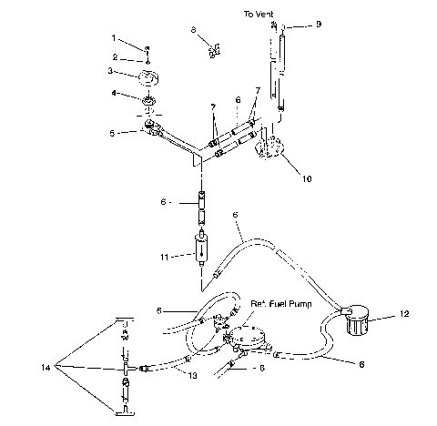 FUEL SYSTEM SL 750 B944070 (4927012701006A)