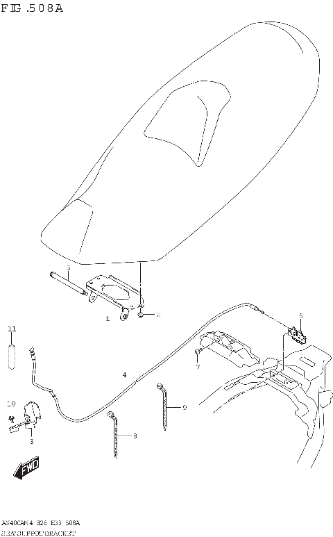 SEAT SUPPORT BRACKET
