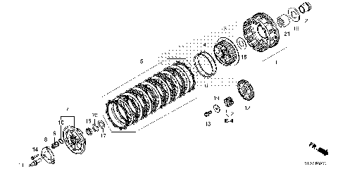 CLUTCH (CMX1100A/A2)