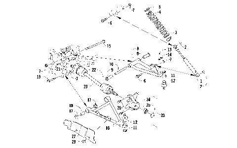 FRONT SUSPENSION ASSEMBLY [91967]