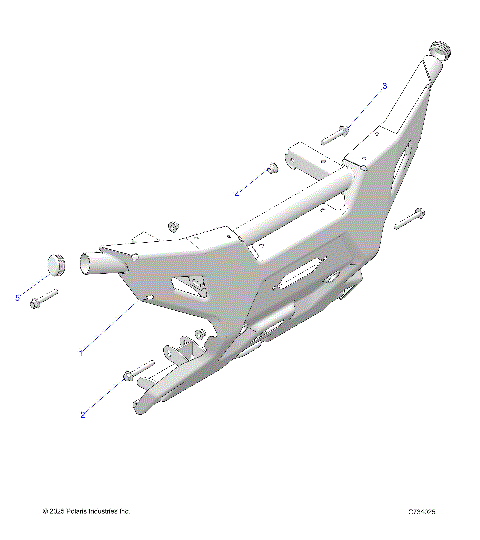 BODY, FRONT BUMPER - R26MAE57D5 (C734025)