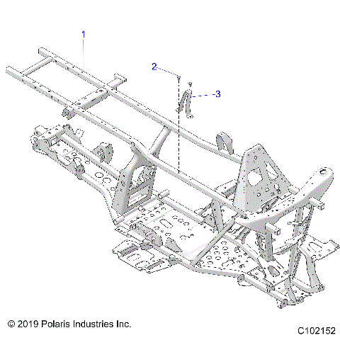 CHASSIS, FRAME - A20SWE57A1/3A1 (102152)