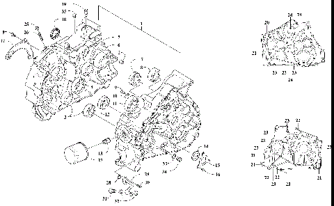 CRANKCASE ASSEMBLY [303924]