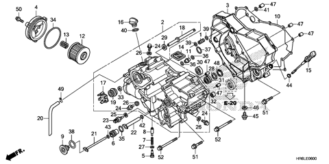 FRONT CRANKCASE COVER