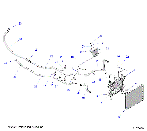 ENGINE, COOLING SYSTEM - G23GAB99CG/FG (C0703999)