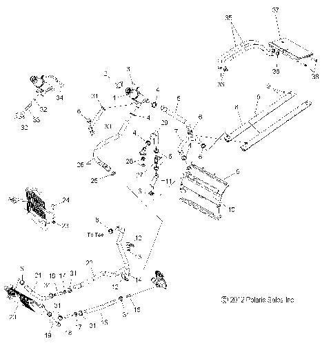 ENGINE, COOLING SYSTEM - S14BP6GSA/GSL/GEL/GSM (49SNOWCOOLING13600121)