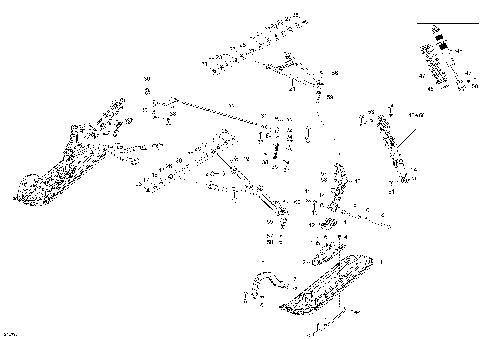 07- Front Suspension And Ski - Commander - 800R E-TEC