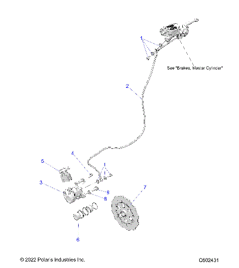 BRAKES, BRAKE SYSTEM - S23TLG8RS/8RE (C602431)