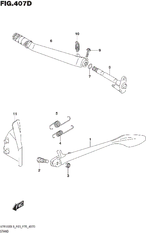 STAND (VZR1800BZL8 E33)