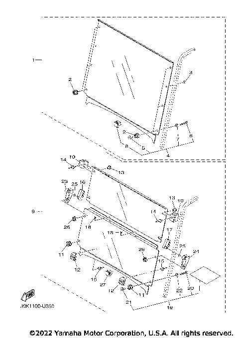 ALTERNATE FOR WINDSHIELD