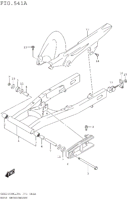 REAR SWINGINGARM