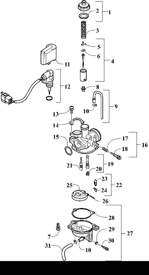 CARBURETOR ASSEMBLY [300479]