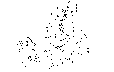 SKI AND SPINDLE ASSEMBLY [94662]