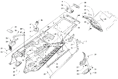 TUNNEL AND SNOWFLAP ASSEMBLY [106308]