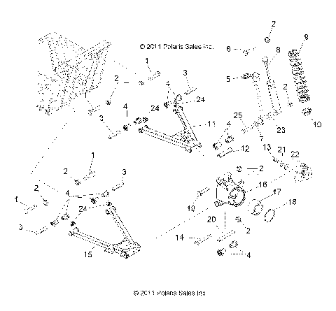 SUSPENSION, REAR - R12RC08LG (49RGRSUSPRR12LSV)