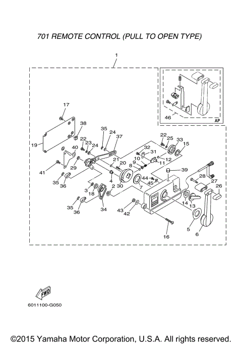 CONTROL 701 MANUAL PULL