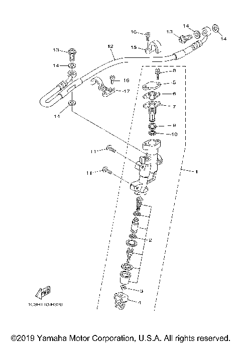 REAR MASTER CYLINDER