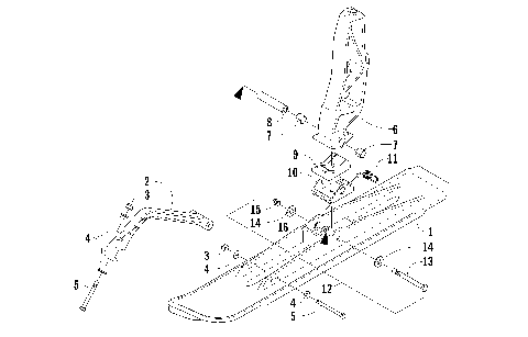 SKI AND SPINDLE ASSEMBLY [94034]