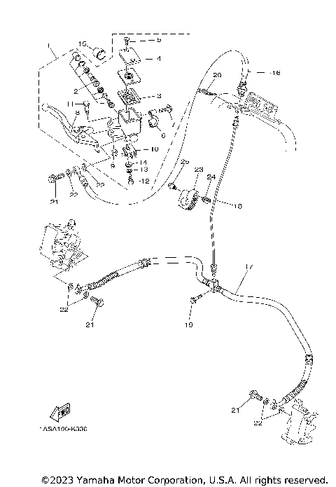 FRONT MASTER CYLINDER