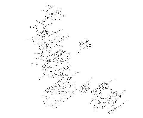 CYLINDER and MANIFOLD - I994573 (4951395139b014)