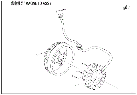 MAGNETO ASSY