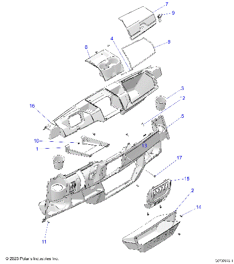 BODY, DASH - D24P4E99A4/B4/F99A4/V99A4/B4/Y99A4 (C0707048-1)