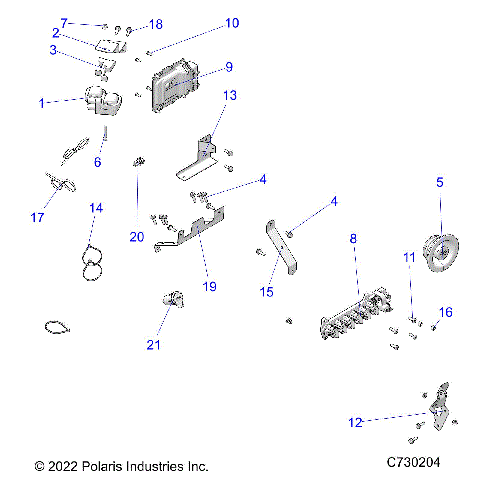ELECTRICAL, WIRE HARNESS COMPONANTS - R22RSX99A9 (C730204)