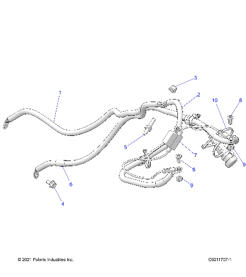 ELECTRICAL, BATTERY CABLE - A25SLE95PN (C0211707-1)