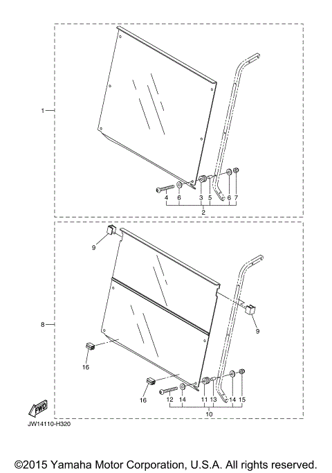 ALTERNATE FOR WINDSHIELD