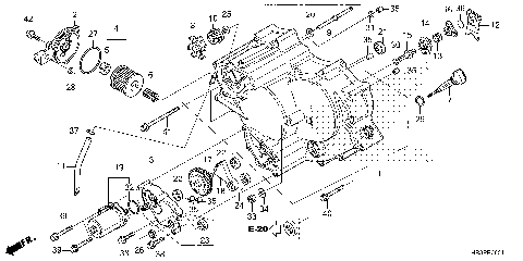 FRONT CRANKCASE COVER