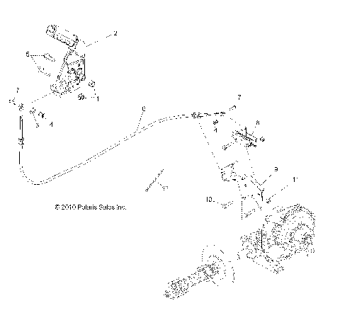 BRAKES, PARK BRAKE ASM. - R14TH90DG (49RGRBRAKEPARK11900D)