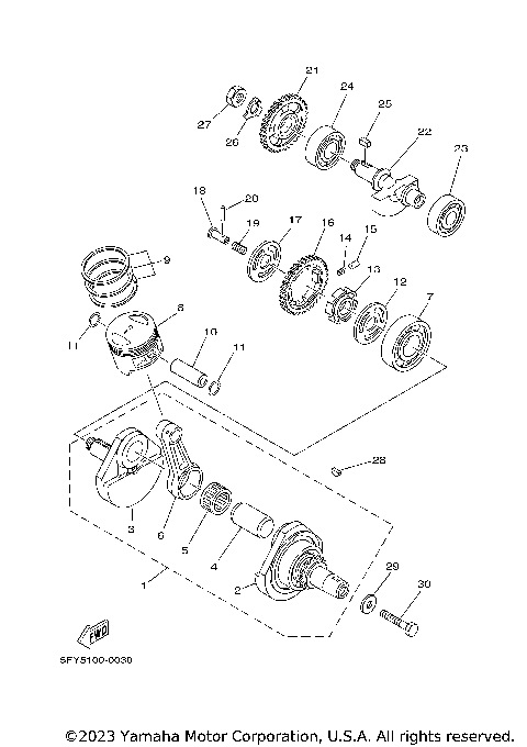 CRANKSHAFT & PISTON