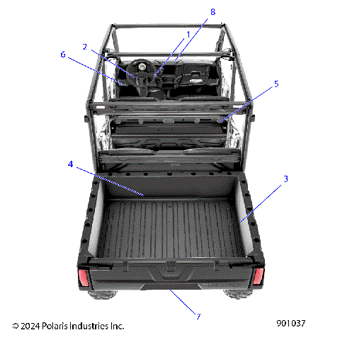 BODY, DECALS, GENERAL - R25M4A57B1 (901037)