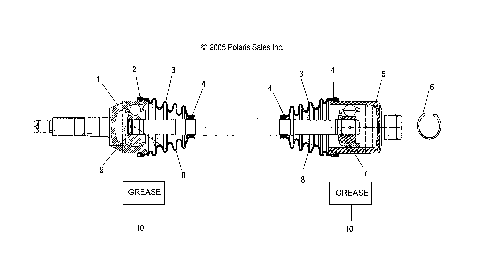 SHAFT, DRIVE, REAR - A07MH76FA (4999200299920029B08)