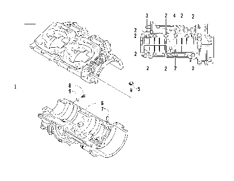 CRANKCASE ASSEMBLY [87084]
