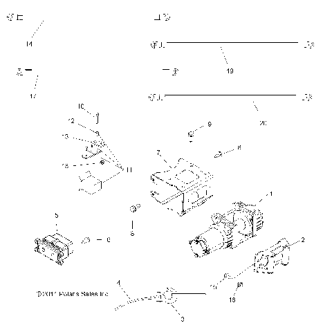 OPTIONS, WINCH (Built 12/02/11 and After) - A12ZN8EAD/EAT (49ATVWINCH12SP800)