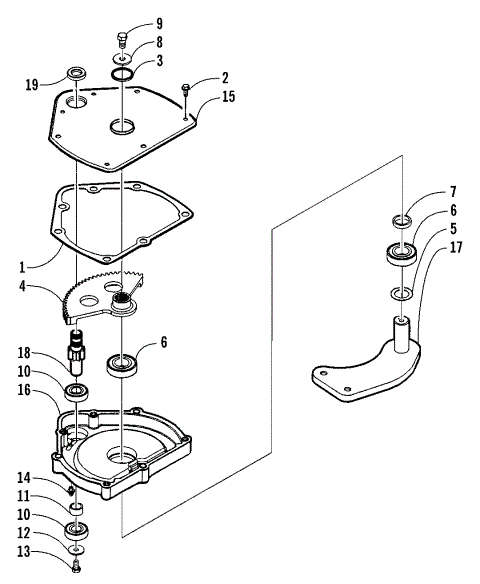 STEERING GEARBOX ASSEMBLY