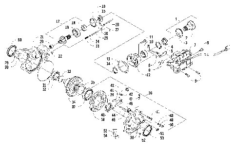 FRONT DRIVE GEARCASE ASSEMBLY [88718]