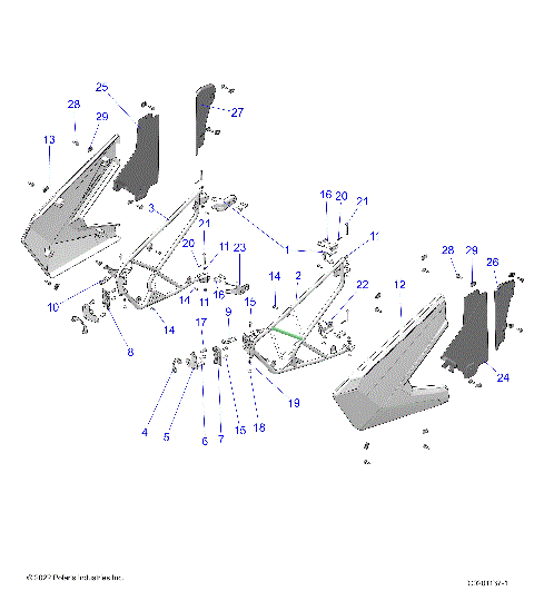 BODY, DOORS - Z25HCA18A4/A7/B4/B7 (C0201137-1)