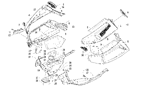 SKID PLATE AND SIDE PANEL ASSEMBLY [93691]