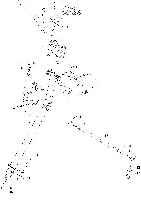 STEERING POST ASSEMBLY [111072]