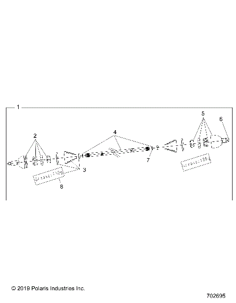 DRIVE TRAIN, HALF SHAFT, REAR - Z23GAE92PL (702695)