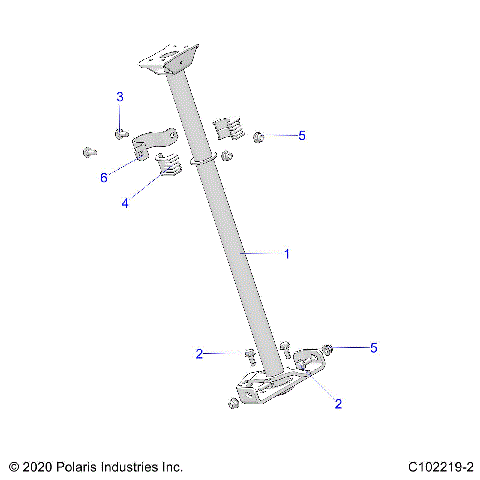 STEERING, STEERING POST - A20SVA85A3 (C102219-2)