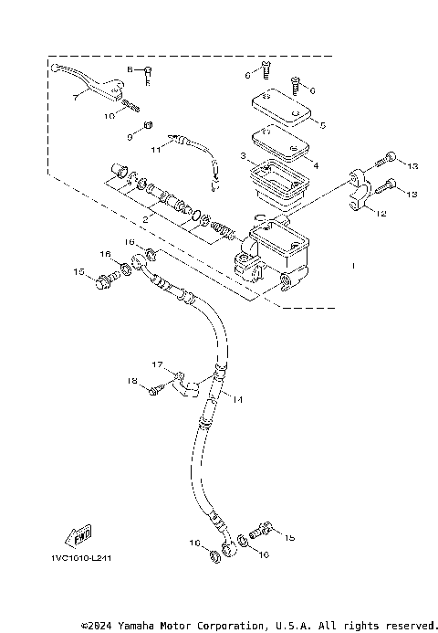 FRONT MASTER CYLINDER