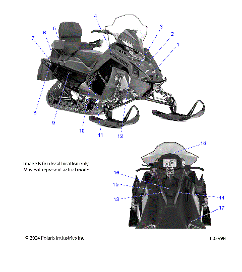 BODY, DECAL, BLACK SIDE PANEL W/BLUE DUSK ACCENT - S26TDE6RS (602998)