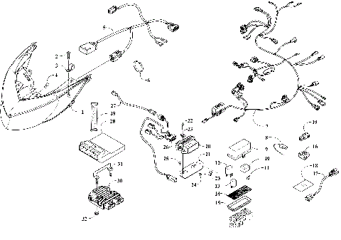 HEADLIGHT AND WIRING ASSEMBLIES [109659]